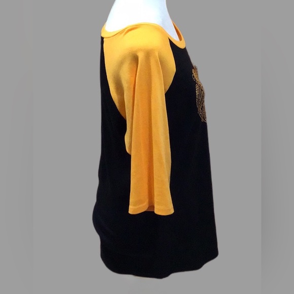 Pittsburgh‎ Steelers “A Heart for Black and Gold” Contemporary, Embellished, XL - Picture 5 of 9